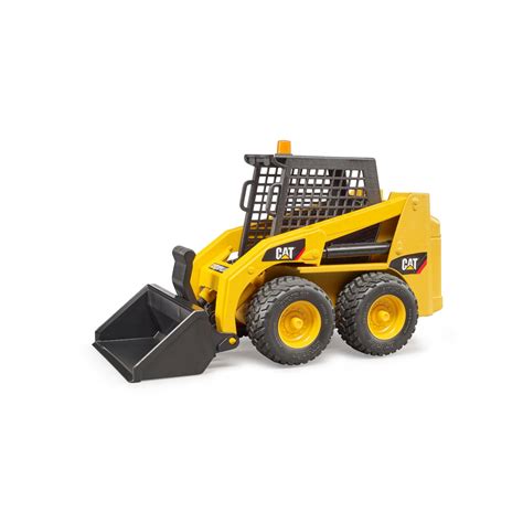 bruder 02435 cat skid and steer loader|Bruder Toys Caterpillar Skid Steer Loader .